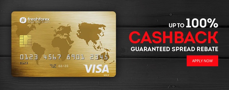 Earn Up to $20 Weekly Cashback with FreshForex – April Offer